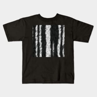 Zebra Fur Kids T-Shirt